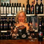 Donatella Cinelli Colombini in the cellar at Fattoria del Colle